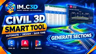 Generate 100+ AutoCAD Cross-Sections Automatically from Excel.