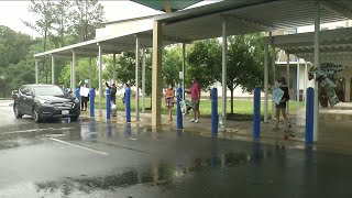 Kindergarten graduation parade