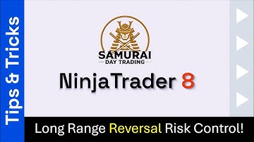 😍🎯 Long Range Reversal ATM in NinjaTrader8 | Multi-Target Strategy & Risk Control