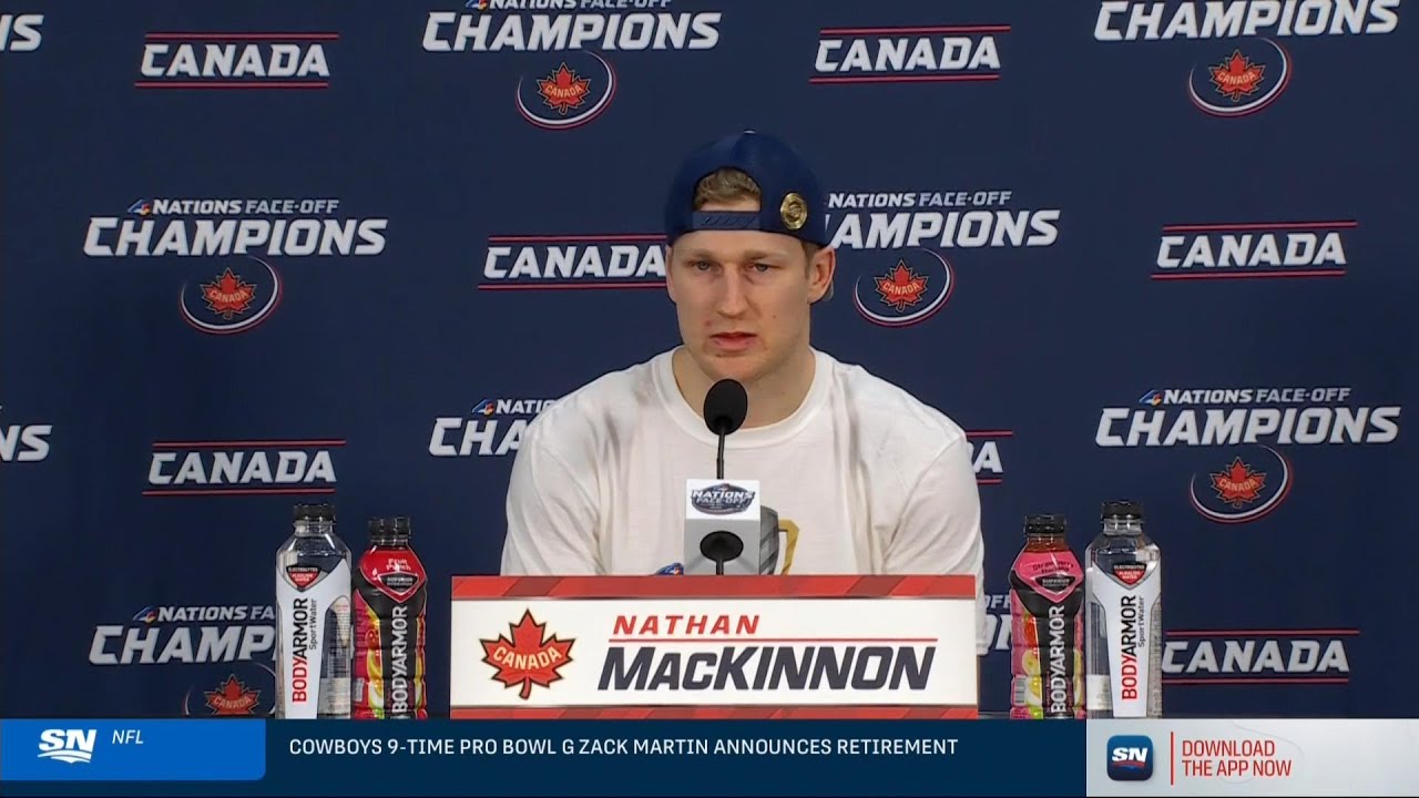 4 Nations Face-Off - 2025-02-20 - Nathan MacKinnon Post-Game Interview