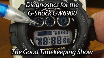 Diagnostics for Casio G-Shock GW6900