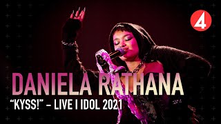 Daniela Rathana framför låten Kyss!  | Idol Sverige | TV4 &amp; TV4 Play