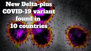 Delta-plus COVID-19 variant found now in 10 countries