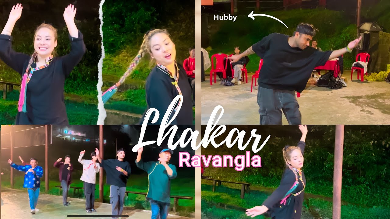 RAVANGLA LHAKAR GPRSHEY WITH MY HUBBY🩷|| TIBETANVLOGGER||SIKKIM GORSHEY ||DAY IN MY LIFE|| SIKKIM||.