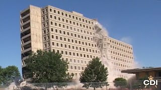 Storm & Knapp Halls Demolition