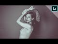 Vintage matte black and white preset | LIGHTROOM TUTORIAL