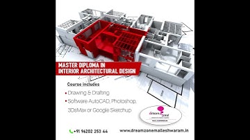 Master Diploma in Interior Architectural Designing Course | Dreamzone Malleswaram, Bangalore