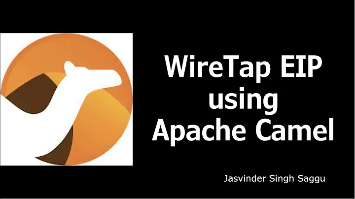 How to use WireTap EIP using Apache Camel | Enterprise Integration Patterns