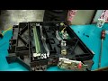 #advance6075,6055,8105 how to open laser unit and fix err code 0061-0001