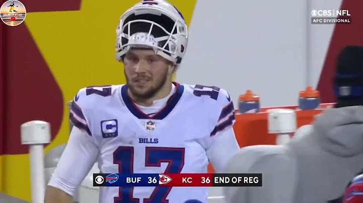 Bills vs Chiefs FULL final 2 mins and OT || The greatest divisional game EVER??||