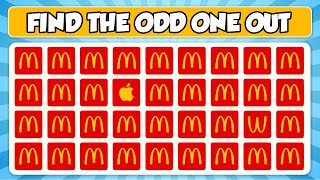 Find the Odd One Out Logo Quiz | EASY, MEDIUM, HARD