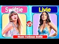 Swiftie vs livie  taylor swift vs olivia rodrigo fanbase challenge   which fan are you