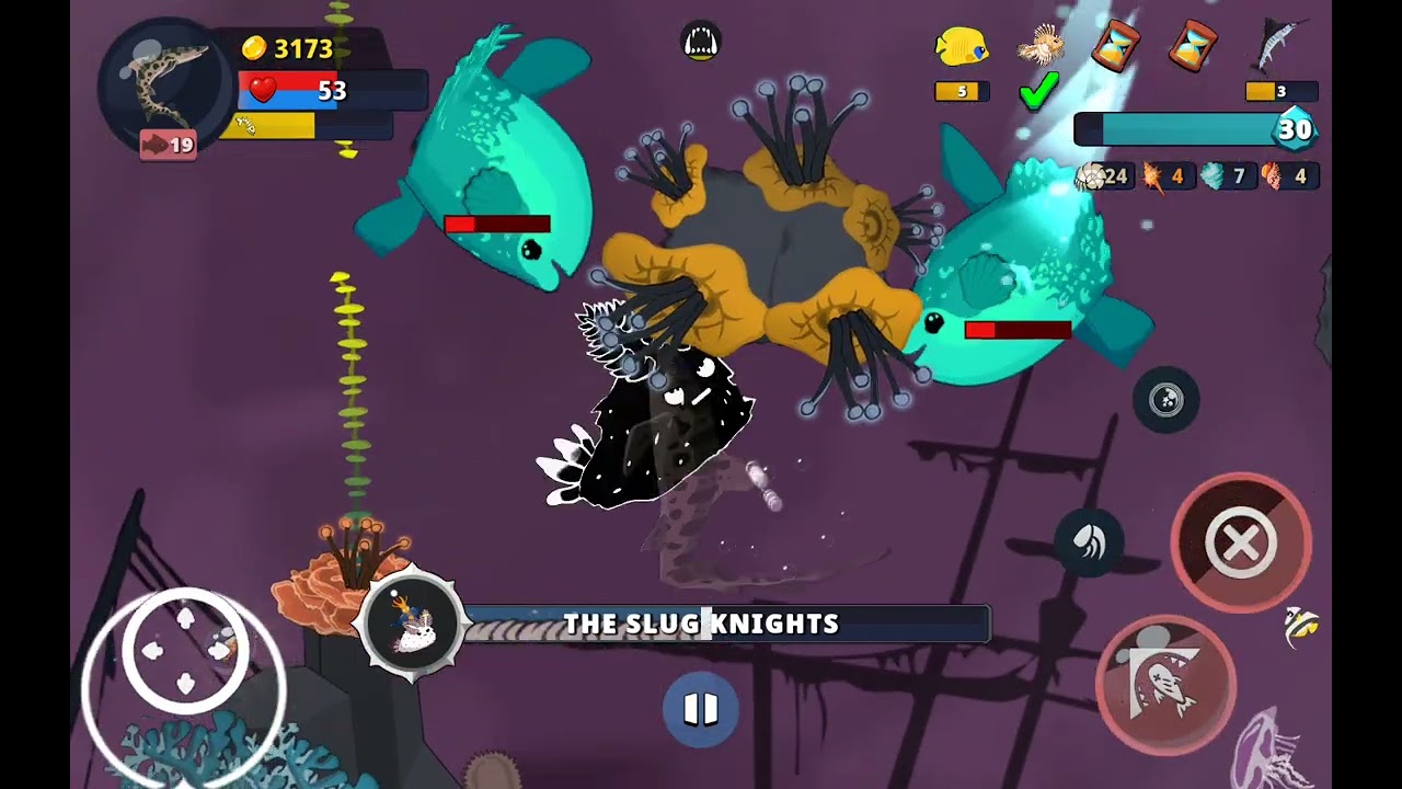 The slug knights boss