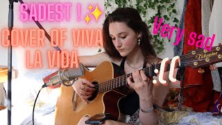 sadest cover of viva la vida-coldplay (electric guitar)