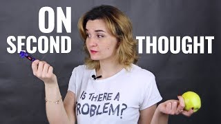 Famous English in 39 Seconds| Learn Idioms and Phrases: On Second Thought Wealth