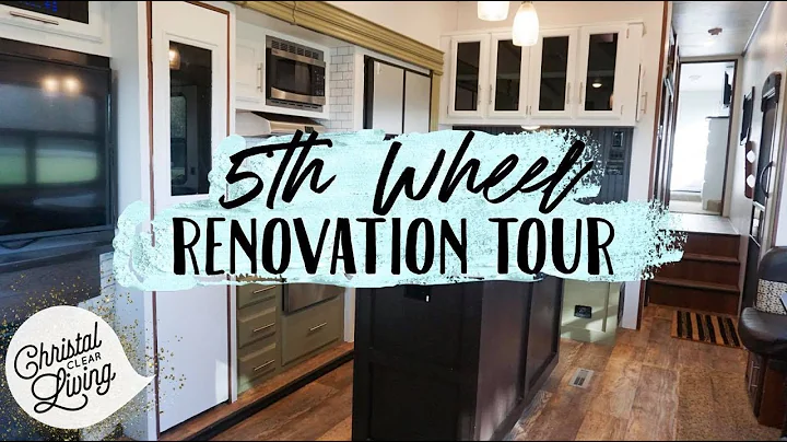 RV RENOVATION TOUR: 2017 Jayco 355mbqs || Before & After || Fulltime RV Family of 5