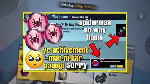 Spider man web shooter all locations BGMI PUBG