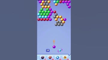 Bouble Shooters Game Level 43 Completed | Hard Level Win Strategy #hardestgames #playtests