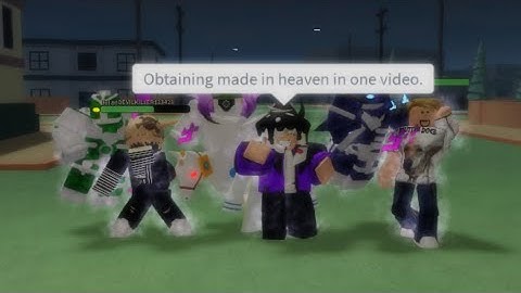 Obtaining MADE IN HEAVEN in one video