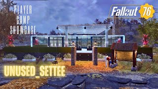 Fallout 76 Player Camp Showcase : Unused_Settee
