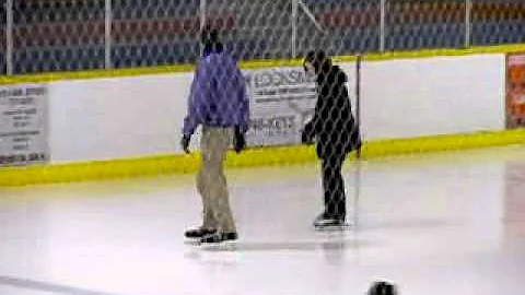 Adam, Ruth & Rachael Ice Skating