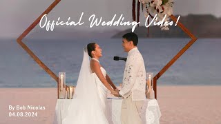 Our  Wedding Video | Miggy and Laureen Uy Cruz (by Bob Nicolas)