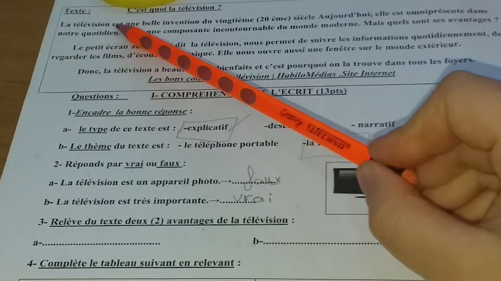 اختبار اللغة الفرنسية📝 للسنة الأولى متوسط📚 الفصل الثاني 📘