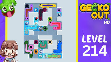 Gecko Out Level 214 Solution Walkthrough