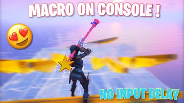 How To Edit Like a MACRO on CONSOLE 😍 (PS4/XBOX) (Reduce Input Delay)