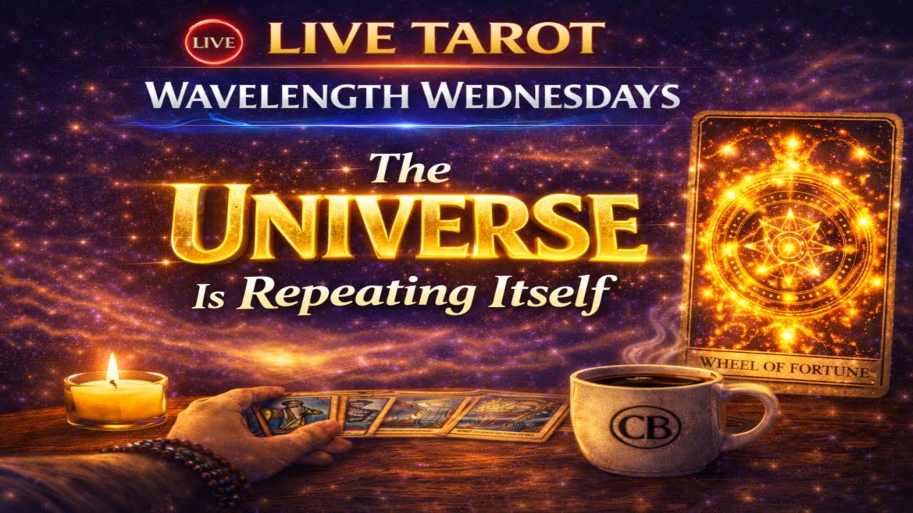 🔴 WAVELENGTH WEDNESDAYS 🌌 LIVE TAROT The Universe Is Asking, Again 🌀 #mrcosmic #EnergyShift thumbnail