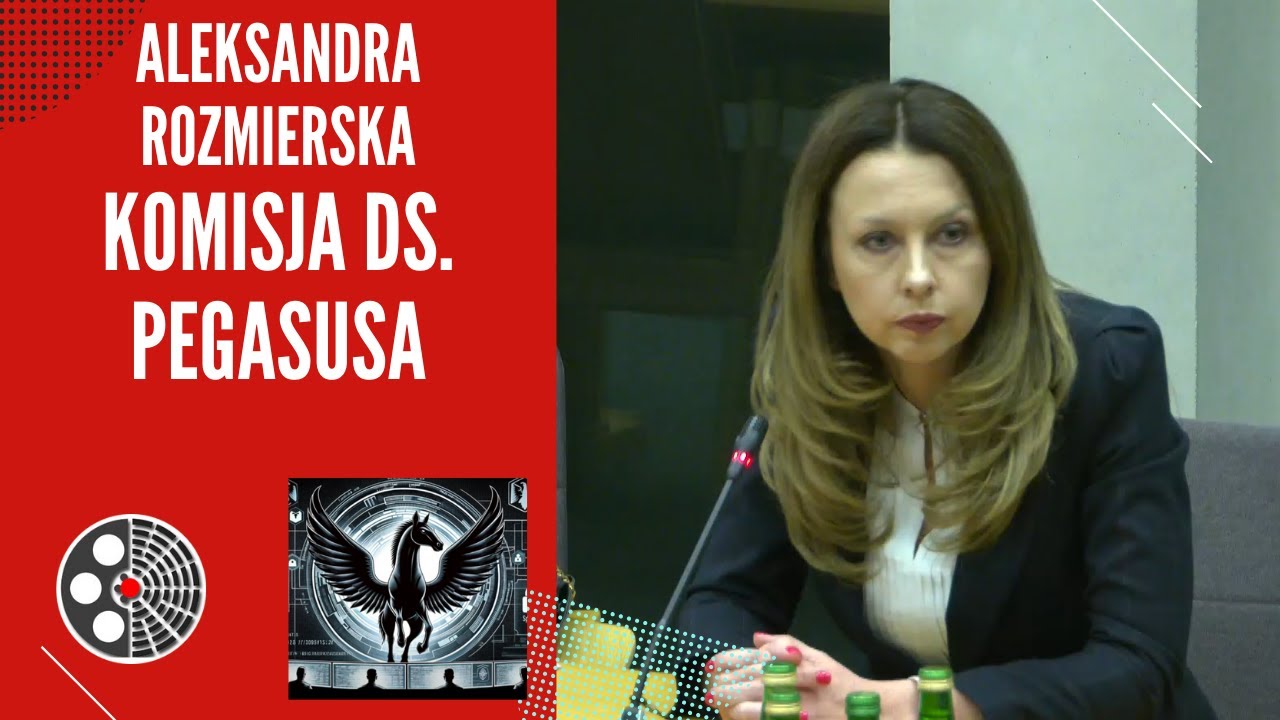 Aleksandra Rozmierska [prokurator]: Komisja ds. Pegasusa