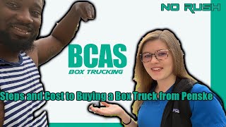 HOW to Finance a 26ft Box Truck WITH PENSKE AND COST