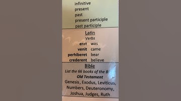 Cycle 3 week 4 Latin