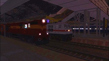 Lokshakti Express in MSTS Open Rails by Sumit Mehrotra