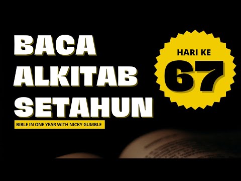 Video: Apakah buku ke-67 dalam Alkitab?