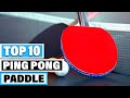 Top 10 Ping Pong Paddles Reviewed - A Comprehensive Analysis of the Best Options for Players