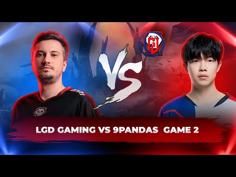 LGD Gaming VS 9pandas | Game 2 | Комментирует Cyber Kotleta | ESL One Kuala Lumpur 2023