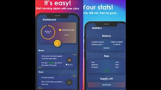 MINE ALPHA COIN WITH YOUR MOBILE PHONE NOW!!! EXPLAINED. screenshot 2