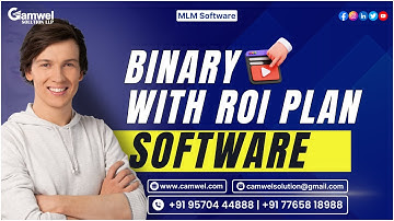 MLM Software | Binary With ROI MLM software Daily income ROI MLM Plan | Binary with ROI Plan Demo