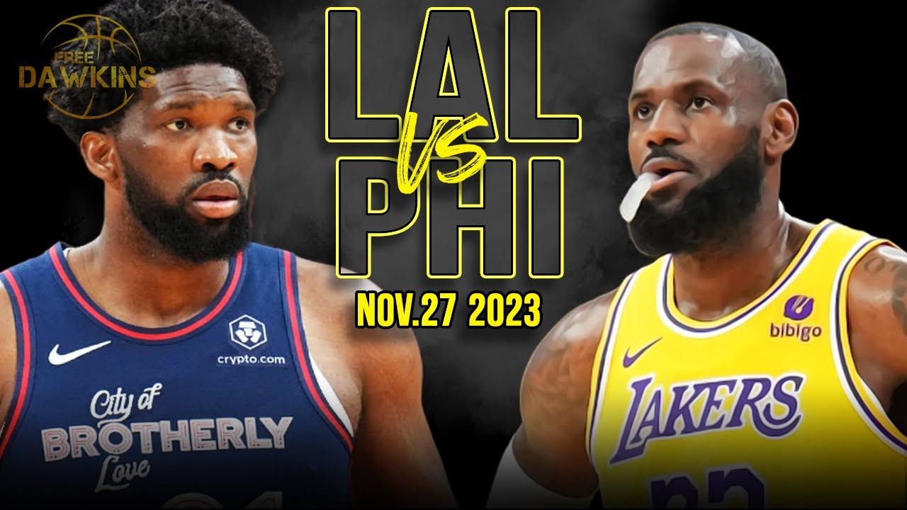 NBA: avec Joel Embiid en triple double, Philadelphie écrase les Lakers