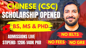Chinese Government Scholarship (CSC) | Step-by-Step Guide for BS, MS & PhD (Process + Documents)