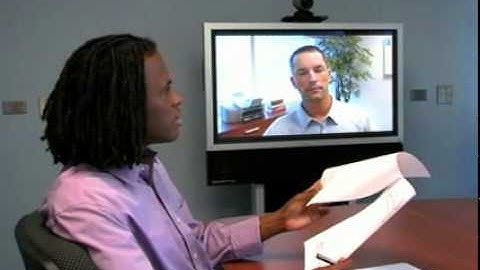 TANDBERG 3000 MXP in use