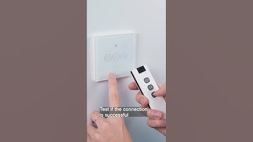 Télécommande émetteur intelligente RF433 utilisée pour rideau