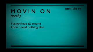 Video thumbnail of "Paul Weller - Movin On (Lyric Video)"