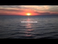 Sunset at sea. Free HD stock footage.