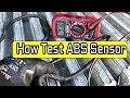 How to Fix ABS light fault and Replaced ABS wheel sensor on freightliner M2