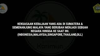 SEJARAH PERADABAN DITANAH SUMATERA DAN SEMENANJUNG MALAYA