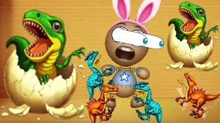 Horror Dinosaur Eggs vs The Buddy | Kick The Buddy screenshot 2