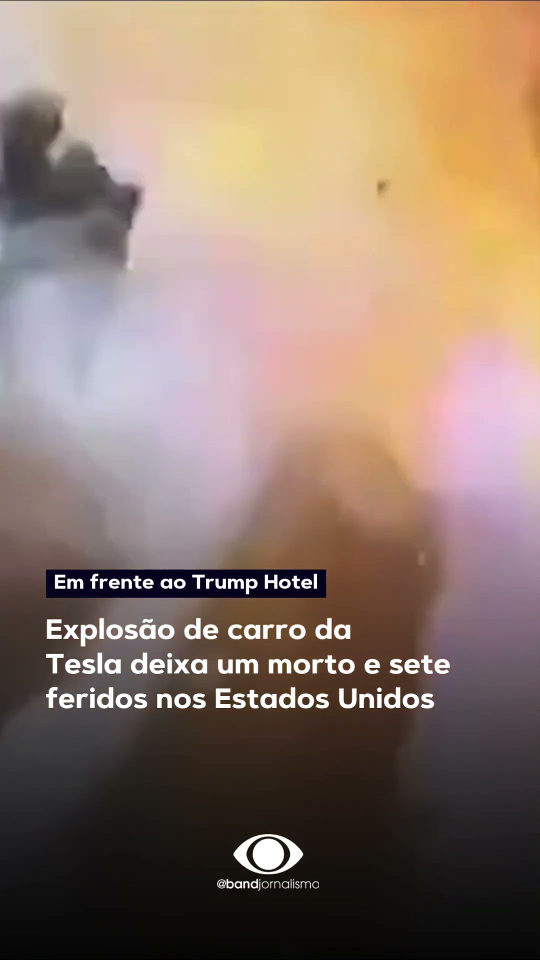 Explosão de carro da Tesla deixa um morto e sete feridos nos EUA #shorts