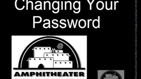 Changing Password on Tyler SIS